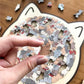 🎁Kerstuitverkoop 50% KORTING🎅 135-delige Morandi-kleurige houten legpuzzel in de vorm van een kat